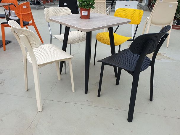 Стул Sheffilton SHT-S85 черный/черный - Вид 4