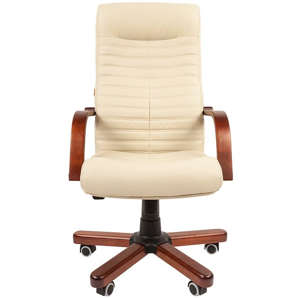 Кресло CHAIRMAN 480WD, экокожа, бежевый - Вид 3