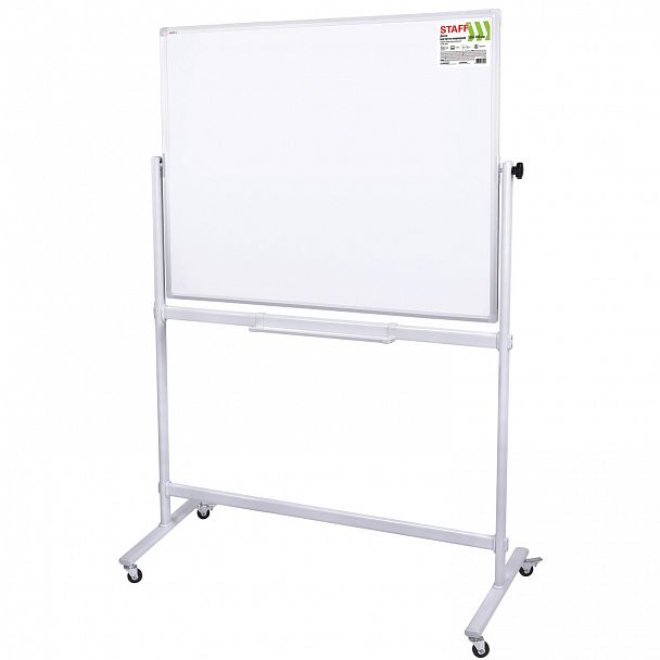 Доска магнитно-маркерная НА СТЕНДЕ 120х180 см, 2-сторонняя, STAFF, 238008 - Вид 2