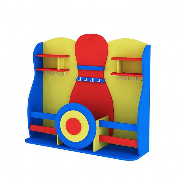 Спортивный уголок Кегля, цветной - Вид 2