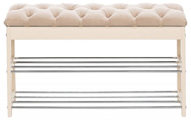 Банкетка-стеллаж для обуви Грейс - Вид 2