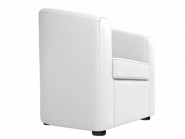 Кресло Норден (полностью экокожа белая) - Вид 3