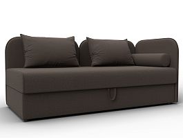 Тахта Лига-094 НПБ Рогожка коричневый - Фото предпросмотра