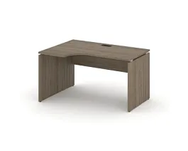 EUROPE/ЕВРОПА RE002-158х100 Стол угловой левый 1580x1000x750 Орех Вармия - Фото предпросмотра