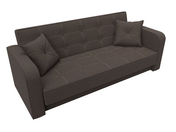 Диван-книжка Тур Рогожка коричневый - Вид 5