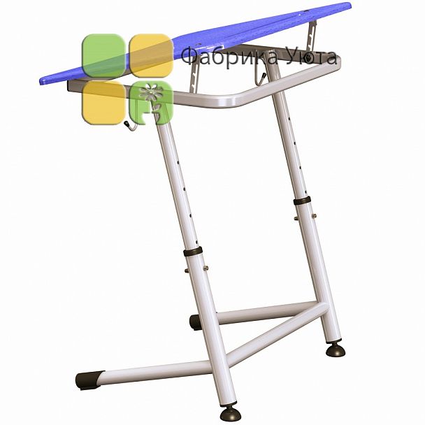 Парта "Премьера 1Р" с угл. накл. стол., рег., цвет (3-7 гр) - Вид 2