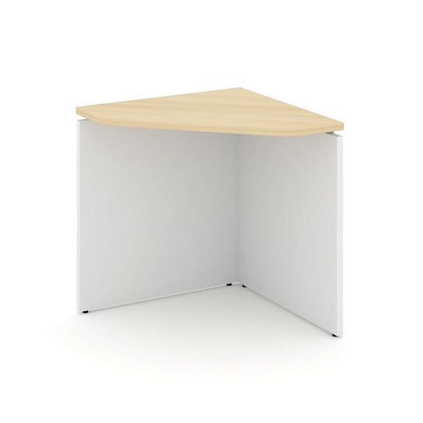 Стайл Проджект Угловой элемент стола SN-D.USP-001 Акация Лорка/Белый/Металл Белый 600*600*750 - Вид 1