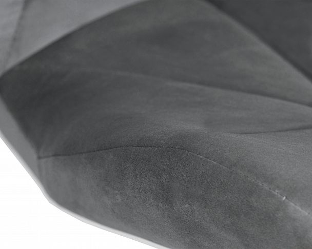 Стул барный DOBRIN BARNY BLACK (серый велюр (MJ9-75)) - Вид 8