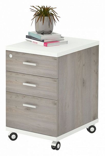 Тумбочка Домино нельсон ТС-2 Белый/Нельсон - Вид 2