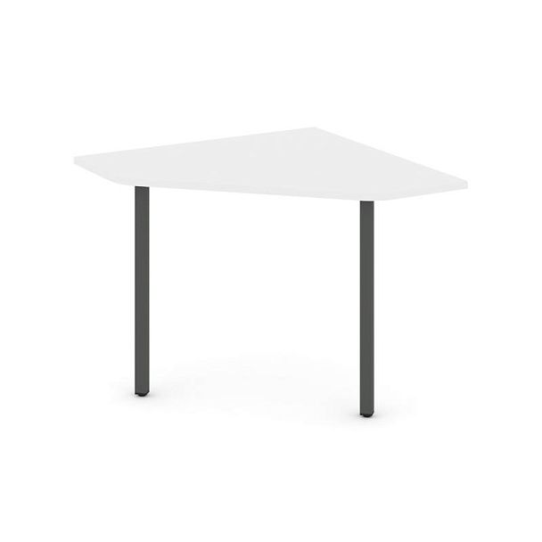 Стайл Проджект Угловой элемент перег. стола SN-4.UPRG-001 Белый/Металл Антрацит 980*980*750 - Вид 1