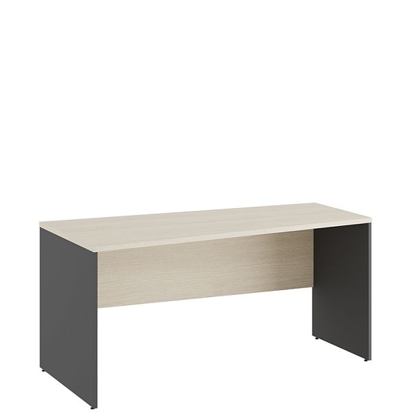 Стол трапеция левый Tess 160x80x75 дуб шамони светлый - Вид 1