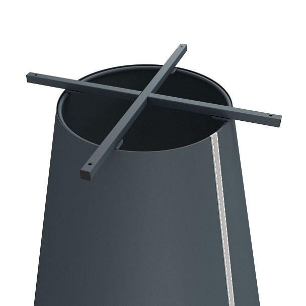 Основание для стола Sheffilton SHT-TU89 антрацит/серый - Вид 3