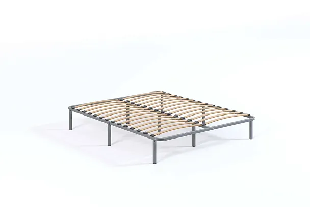 Кровать - подиум металлическая София 1800*2000, цвет серый - Вид 3