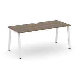 Style Project Direct Direct Стол письменный SN-6A.SR-015.M Вяз Благородный/Металл Белый 1780*700*750 - Фото предпросмотра