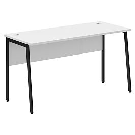 Стол прямой СП-3.1P Белый/Черный 1400х608х755 IMAGO PLUS - Фото предпросмотра
