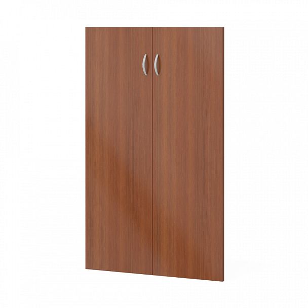 Двери "Лидер"  ПК-ЛДР-ФС133Х90/35-В1-35 миланский орех светлый - Вид 1