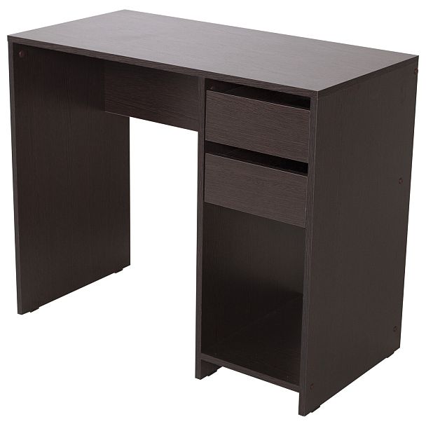 Стол письменный/компьютерный BRABIX "Scandi CD-017", 900х450х750 мм, 2 ящика, венге, 641896, ЦБ013706-3 - Вид 17