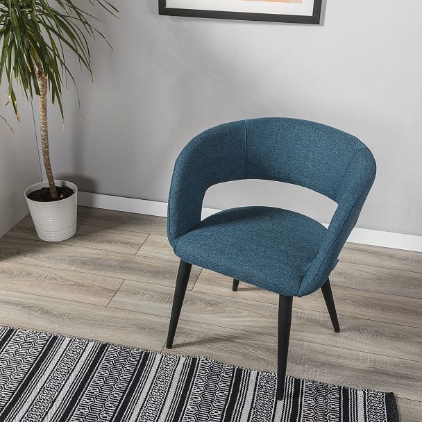 Кресло Hugs синий/черный - Вид 12