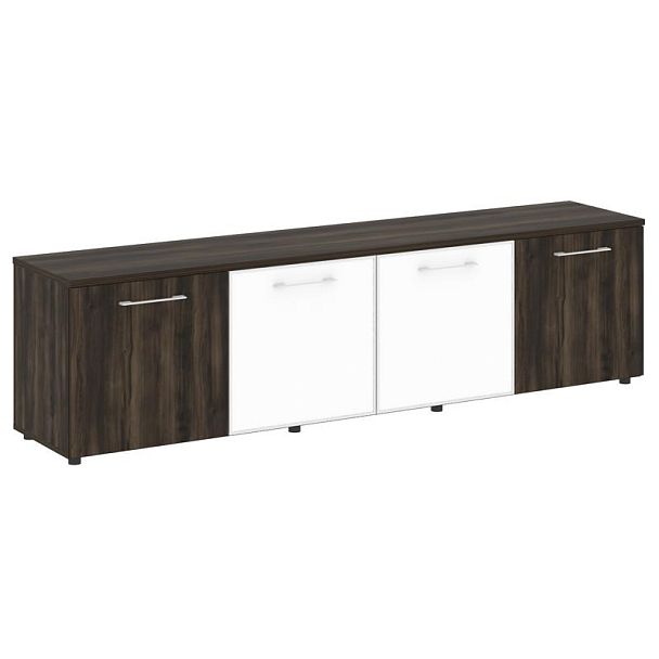 Ялта Тумба модульная LT.TS-4.5 white Дуб Мали/Стекло White 2188*450*580 - Вид 1