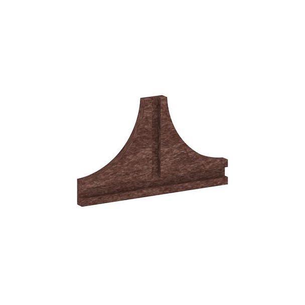 AcustiX Соединитель для войлочных экранов Т-образный VE.SVE-T Молочный Шоколад 200*115*12 - Вид 1