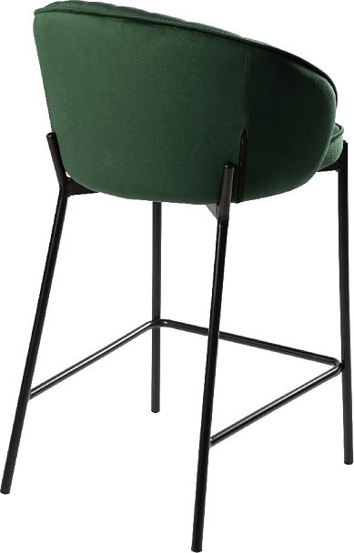 Комплект полубарных стульев Миэль зеленый/черный, 2 шт. - Вид 4