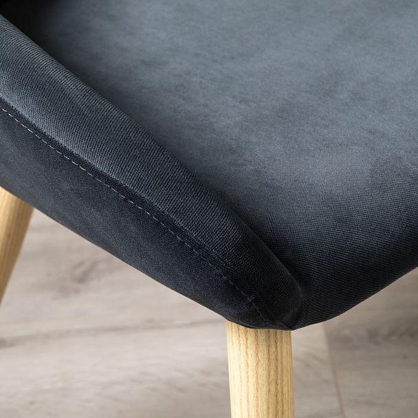 Кресло Kent Diag grey/нат.дуб - Вид 12