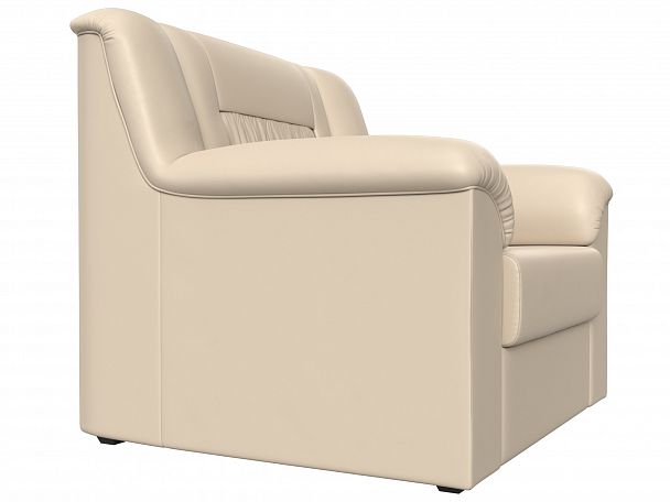 Кресло Карелия (полностью экокожа бежевая) - Вид 3