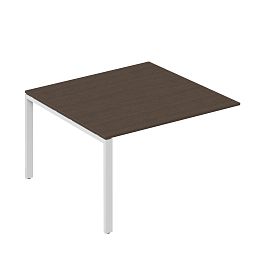 Удлинитель стола для переговоров Trend Metal 120x123,6x75 тёмный дуб - Фото предпросмотра