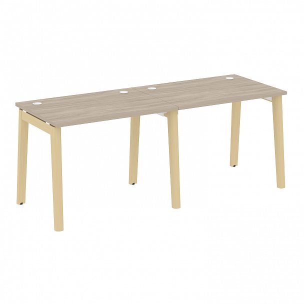 Рабочая станция "Onix wood" OW.RS-2.1.7 дуб аттик/дуб светлый - Вид 1