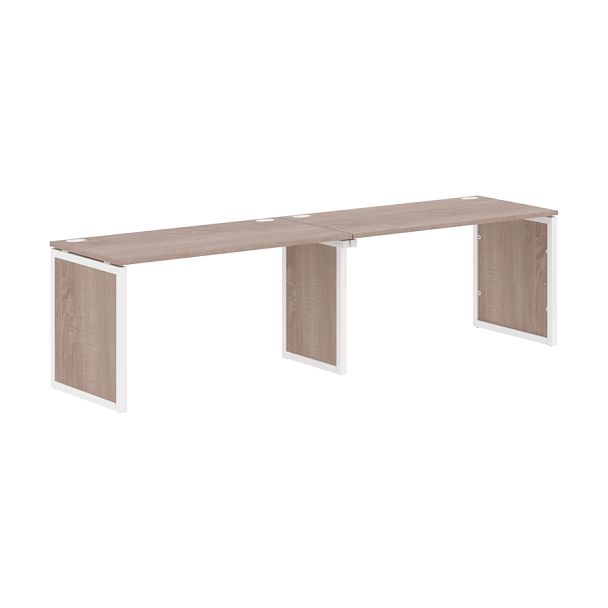 Стол 2-х местный XQPWST 2870 Дуб Сонома/Белый 2800х700х750 XTEN-QP - Вид 1