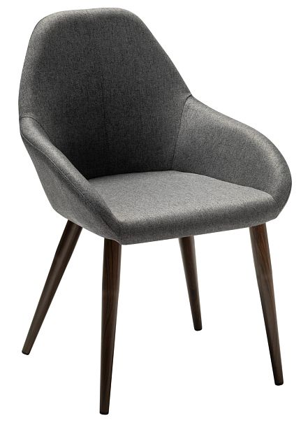 Кресло Kent тёмно-серый/т.орех - Вид 1
