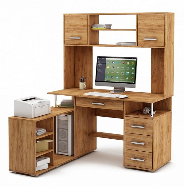 Стол письменный Амбер-23Я - Вид 1