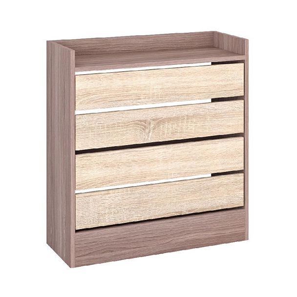 Ямайка Обувница ЯПТ-3 (700*746*270) ясень шимо/дуб сонома - Вид 1