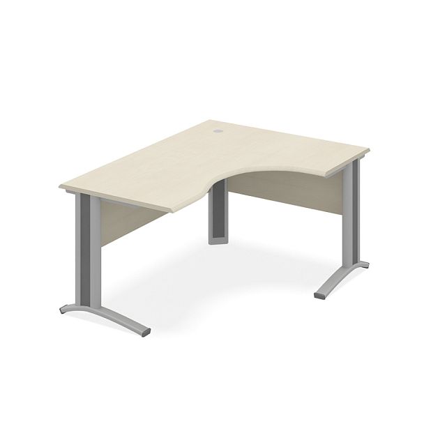 Стол эргономичный "Технофорвард"  ПК-ТФ-СТЭ160Х120П/РД-В4-99 клен - Вид 1