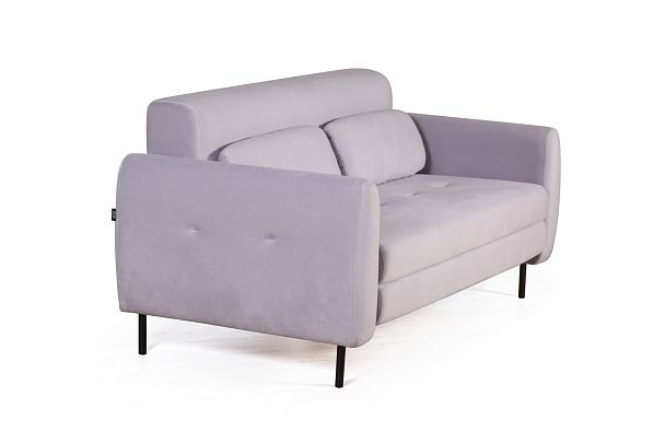 Siena диван-кровать прямой с подлокотниками, бархат 04 - Вид 12