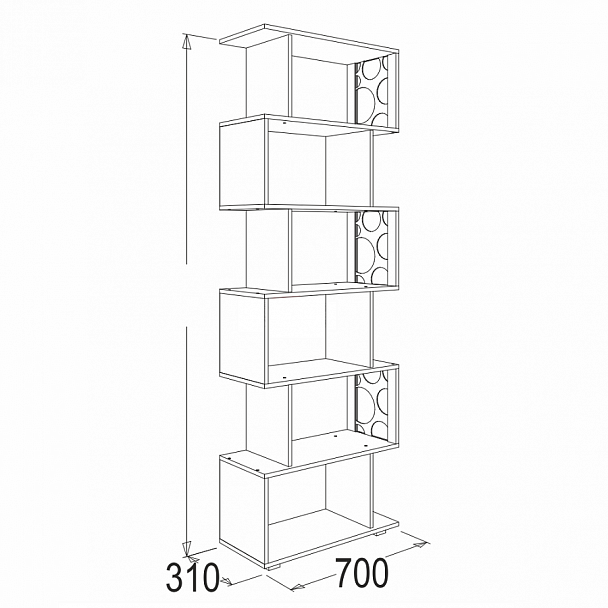 Стеллаж Омега-16 - Вид 2