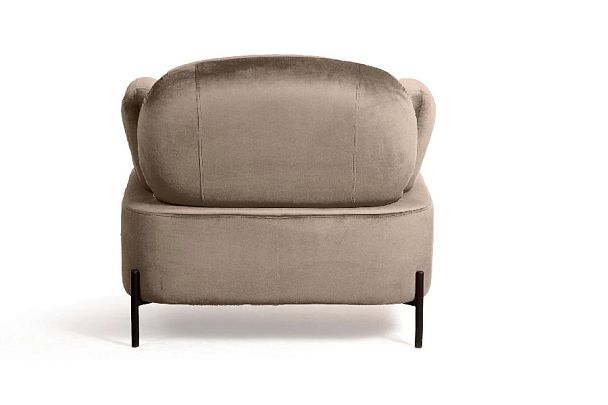 Кресло Dandy, бархат пепельно-бежевый 25 - Вид 6