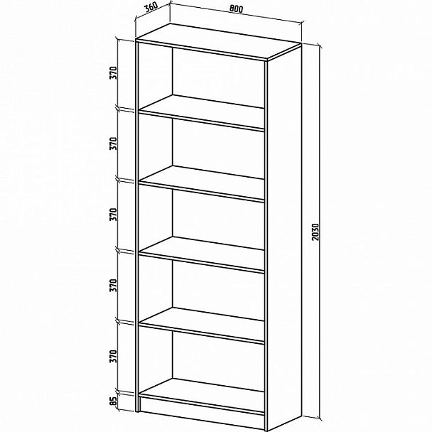 Шкаф для белья Бостон-7 - Вид 2
