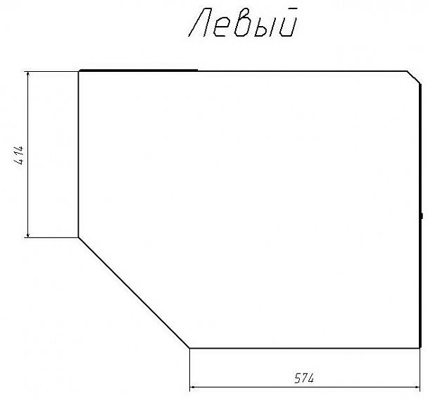 Шкаф платяной Фанк НМ 013.04-02 - Вид 3