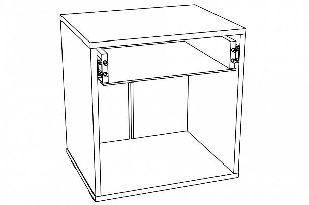 Тумбочка Livorno НМ 013.62 - Вид 3