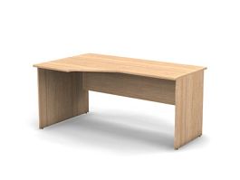 SMART/СМАРТ RS007-158Х95 Стол эргономичный левый 1580х950х737 Швейцарский вяз - Фото предпросмотра