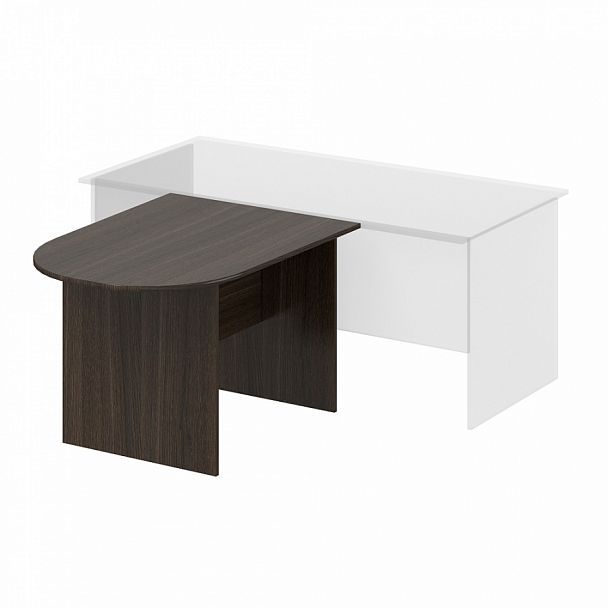 Конференц-приставка "Система-M" ПК-ССМ-ПР120Х89/2П/Д-В1-1072 дуб честерфилд 005 - Вид 1