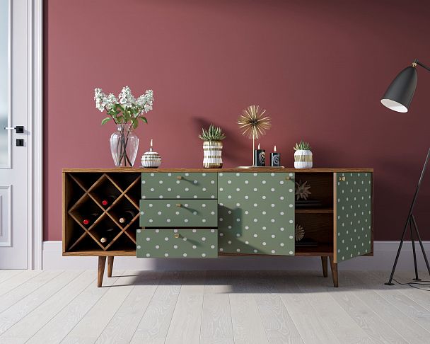 Комод "Berber" удлиненный с бутылочницей 12 принт - Вид 5