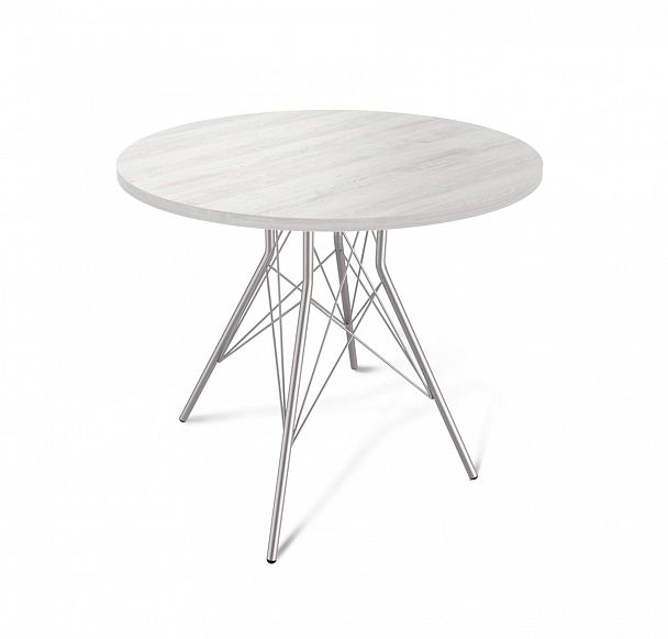 Стол Sheffilton SHT-TU2-1/80 ЛДСП хром лак/сосна касцина - Вид 2