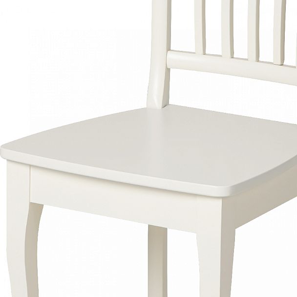 Комплект деревянных стульев с жестким сиденьем Элин Слоновая кость, 4 шт. - Вид 9