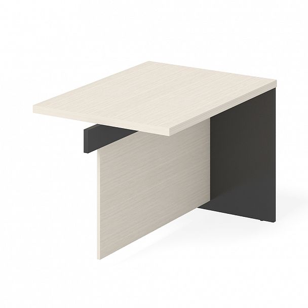 Конференц стол "Сенатор" ПК-СЕ-ПР110х80-В1-30 дуб альпийский - Вид 1