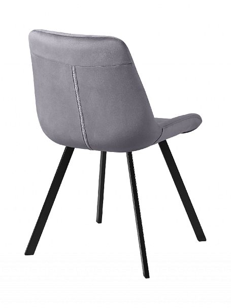 Комплект стульев Эйден М, темно-серый H15/черный, 2 шт. - Вид 4