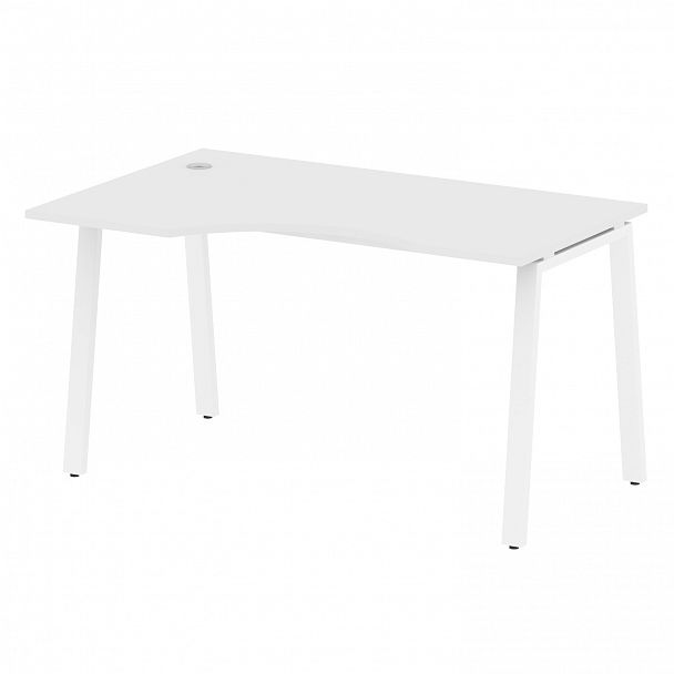 Стол "Metal System" БА.СА-2 белый - Вид 2