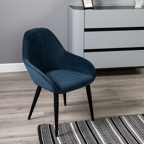 Кресло Kent Diag blue/черный - Вид 11