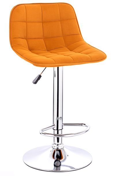 Стул барный Everprof Cooper Ткань Горчичный - Вид 1